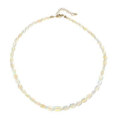 Welo Opal Silver Necklace