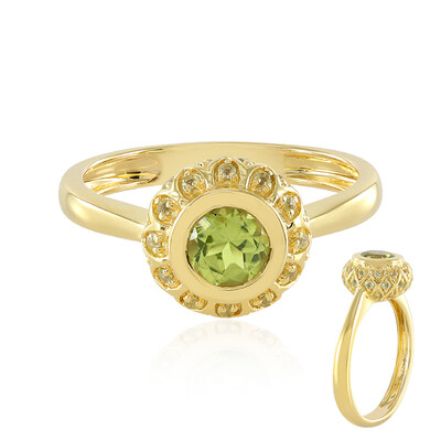 Peridot Silver Ring