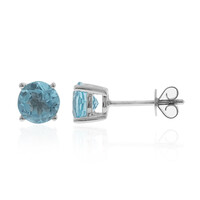 10K Blue Apatite Gold Earrings
