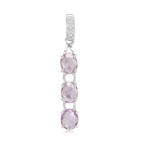 Mozambique Sapphire Silver Pendant