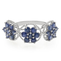Kanchanaburi Sapphire Silver Ring