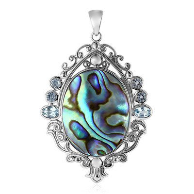 Abalone Shell Silver Pendant (Art of Nature)