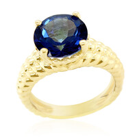 Royal Blue Topaz Silver Ring
