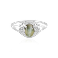 Cat's Eye Quartz Silver Ring