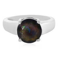 Mezezo Opal Silver Ring