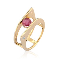 Madagascar Ruby Silver Ring (de Melo)