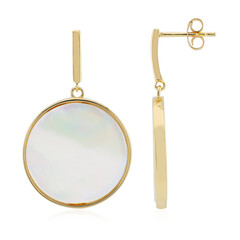 Mother of Pearl Silver Earrings