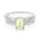 Canary Kunzite Silver Ring