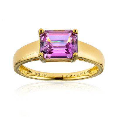 18K Pink Diaspore Gold Ring (AMAYANI)