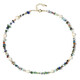 White Freshwater Pearl Silver Necklace (Riya)