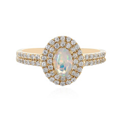 9K Welo Opal Gold Ring
