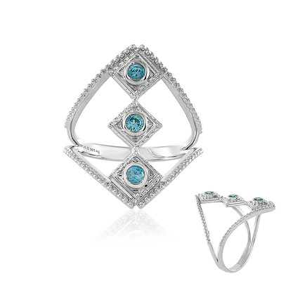 Ratanakiri Zircon Silver Ring (MONOSONO COLLECTION)