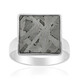 Aletai-Meteorite Silver Ring