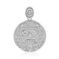 Zircon Silver Pendant