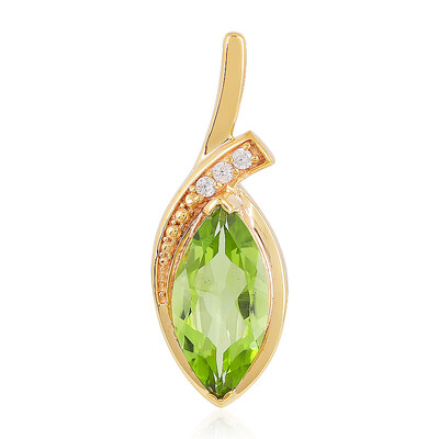 Peridot Silver Pendant