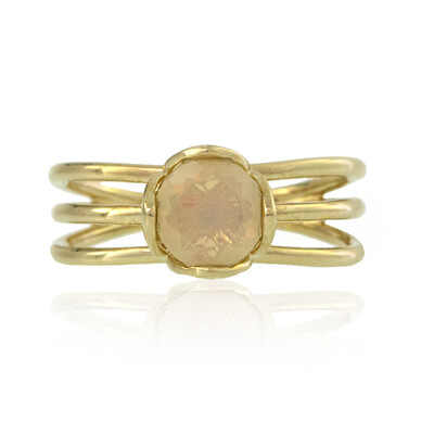 9K AAA Welo Opal Gold Ring (de Melo)