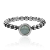 Aquamarine Silver Ring