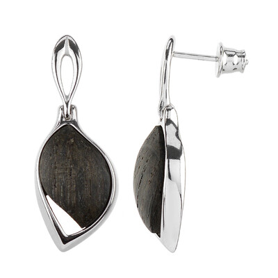 Black Oak Silver Earrings (dagen)