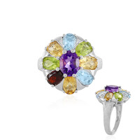 Zambian Amethyst Silver Ring