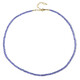 Tanzanite Silver Necklace