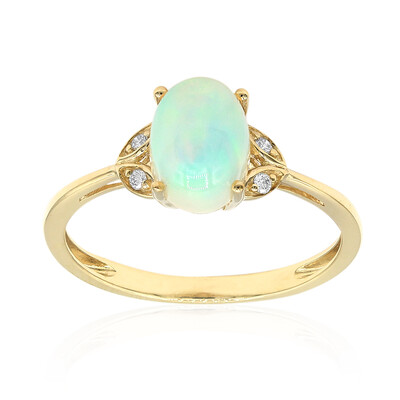 10K AAA Welo Opal Gold Ring