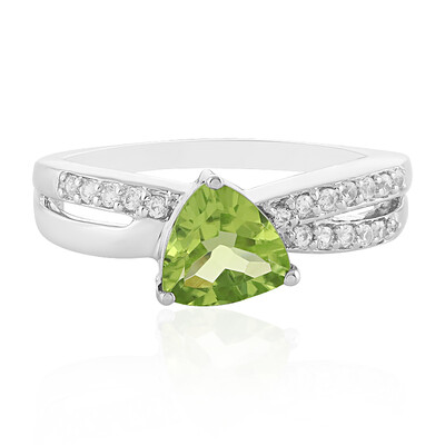 Peridot Silver Ring