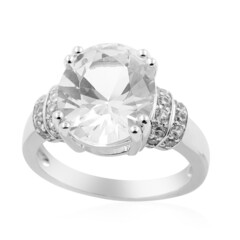 Danburite Silver Ring