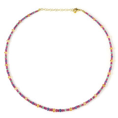 Madagascar Ruby Silver Necklace