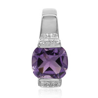 Amethyst Silver Pendant