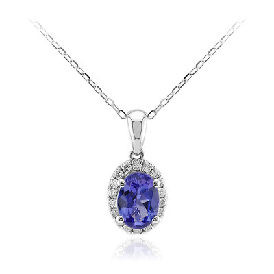 14K AAA Tanzanite Gold Necklace (CIRARI)