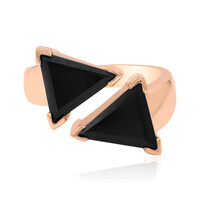 Black Onyx Silver Ring