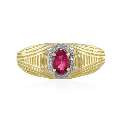 9K Pink Tourmaline Gold Ring (Ornaments by de Melo)