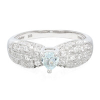 Paraiba Tourmaline Silver Ring