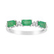 14K AAA Zambian Emerald Gold Ring (CIRARI)