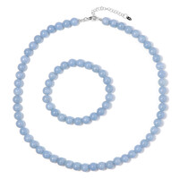 Angelite Silver Set