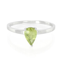 Mozambique Sapphire Silver Ring