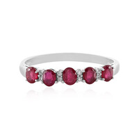 Madagascar Ruby Silver Ring