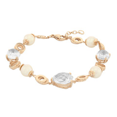 White Quartz Silver Bracelet