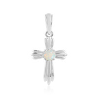 Welo Opal Silver Pendant
