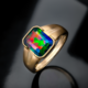 9K Mezezo Opal Gold Ring (de Melo)