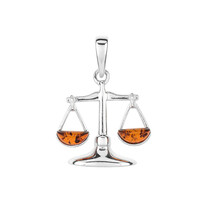 Baltic Amber Silver Pendant