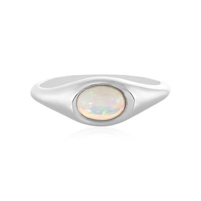 Welo Opal Silver Ring