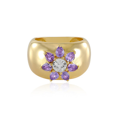 Zircon Silver Ring (Adela Silber)