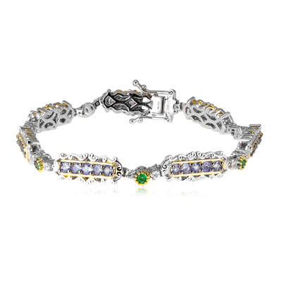 Tanzanite Silver Bracelet (Gems en Vogue)