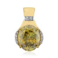 9K Bulgarian Sphalerite Gold Pendant