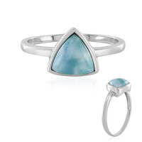 Larimar Silver Ring