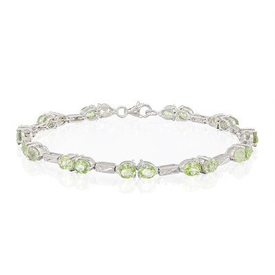 Paraiba Tourmaline Silver Bracelet