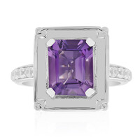 Amethyst Silver Ring (Remy Rotenier)