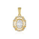 Zircon Silver Pendant