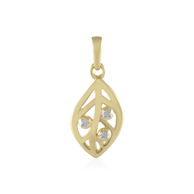 I2 (I) Diamond Silver Pendant